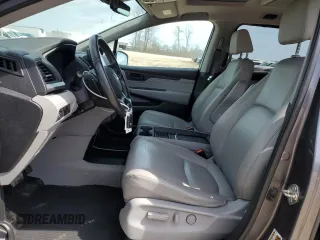 2018 Honda Odyssey EX-L with VIN 5FNRL6H73JB005389, listed as a Copart auction lot 53842505 with 125,514 mi miles and Clean Title. Bid and sale history available at carsss.com. Image 7.