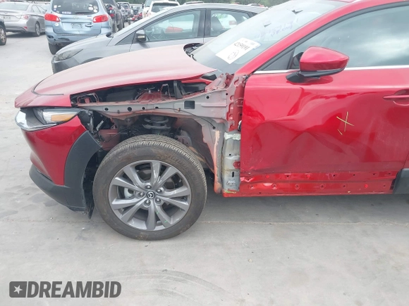 2025 Mazda CX-30 S Carbon Edition with VIN 3MVDMBCM8SM793580, listed as a IAAI auction lot 42159191 with 3,857 mi miles and . Bid and sale history available at DreamBid. Image 6.