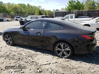 2022 BMW 4 Series 430i xDrive with VIN WBA73AP0XNCJ59810, listed as a Copart auction lot 54379575 with 21,961 mi miles and Salvage title. Bid and sale history available at DreamBid. Image 2.