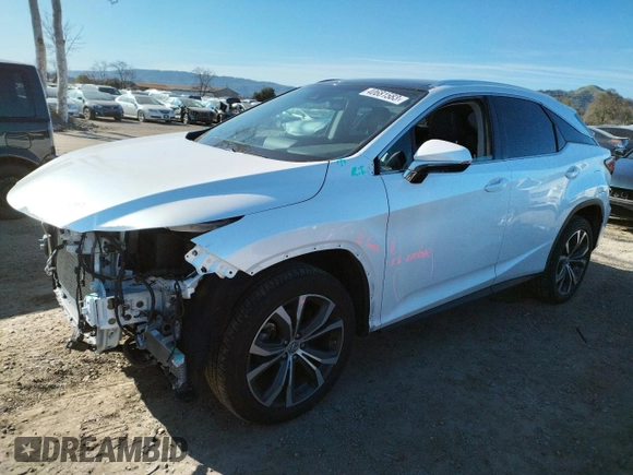 2017 Lexus RX with VIN 2T2BZMCA2HC110975, listed as a Copart auction lot 40681583 with 29,557 mi miles. Bid and sale history available at carsss.com. Image 1.