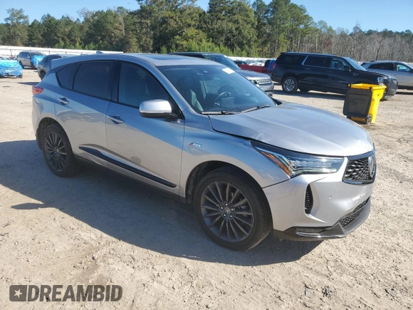 2022 Acura RDX PMC Edition with VIN 5J8TC2H87NL010154, listed as a Copart auction lot 80164634 with 19,803 mi miles and Clean Title. Bid and sale history available at carsss.com. Image 4.