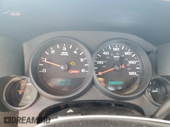 2010 Chevrolet Silverado 1500 Work Truck with VIN 1GCPCPEX2AZ171799, listed as a Copart auction lot 46720655 with 159,542 mi miles and Salvage Title. Bid and sale history available at DreamBid. Image 9.
