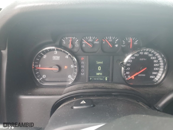 2016 Chevrolet Tahoe Commercial with VIN 1GNSKDECXGR409195, listed as a Copart auction lot 75385544 with 141,073 mi miles and Salvage Title. Bid and sale history available at carsss.com. Image 9.