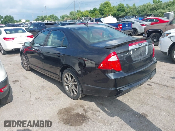 2012 Ford Fusion SEL with VIN 3FAHP0JAXCR384840, listed as a IAAI auction lot 42678984 with 220,183 mi miles and . Bid and sale history available at DreamBid. Image 3.