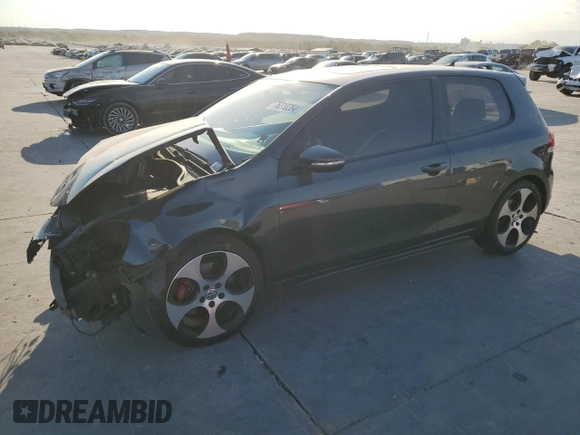 2011 Volkswagen GTI w/Sunroof with VIN WVWEV7AJ5BW090754, listed as a Copart auction lot 76310284 with 135,123 mi miles and Salvage Title. Bid and sale history available at carsss.com. Image 1.