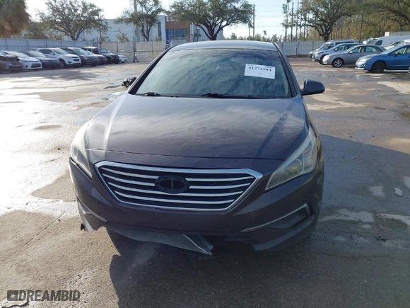2016 Hyundai Sonata 2.4L SE with VIN 5NPE24AF9GH380687, listed as a IAAI auction lot 41274584 with 158,294 mi miles. Bid and sale history available at carsss.com. Image 12.