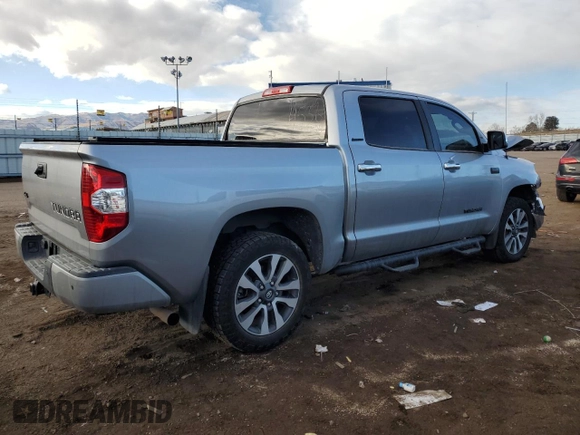 2018 Toyota Tundra SR5 z VIN 5TFHW5F17JX694497, wystawiony jako Copart lot #88545555 z przebiegiem 93 586 mil mil oraz Szkoda całkowita • Salvage title. Historia ofert i sprzedaży dostępna na DreamBid. Obrazek 3.
