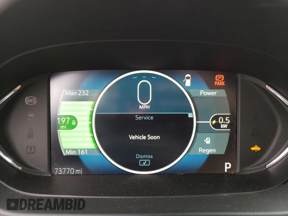 2017 Chevrolet Bolt EV LT z VIN 1G1FW6S07H4175268, wystawiony jako Copart lot #57917015 z przebiegiem 73 770 mil mil oraz Szkody całkowita. Historia ofert i sprzedaży dostępna na DreamBid. Obrazek 9.