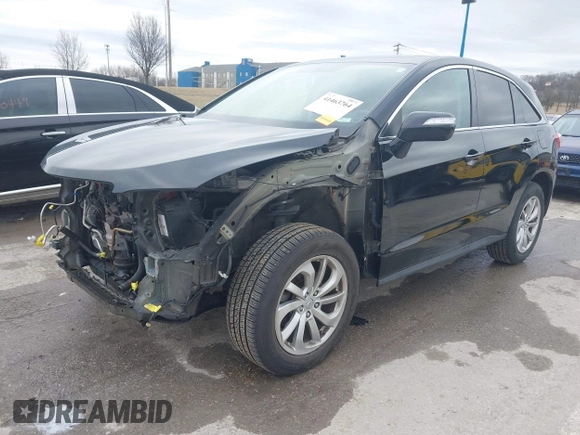 2017 Acura RDX with VIN 5J8TB4H36HL020102, listed as a IAAI auction lot 41463764 with 55,172 mi miles. Bid and sale history available at carsss.com. Image 22.