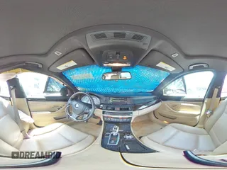 2013 BMW 5 Series 535i with VIN WBAFR7C50DC828552, listed as a Copart auction lot 60445315 with 174,832 mi miles and Salvage title. Bid and sale history available at DreamBid. Image 14.