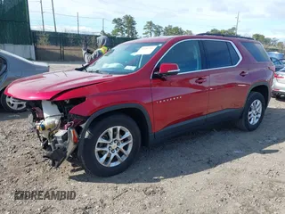 2020 Chevrolet Traverse LT Cloth with VIN 1GNEVGKW0LJ156045, listed as a IAAI auction lot 42050791 with 98,250 mi miles and . Bid and sale history available at DreamBid. Image 18.