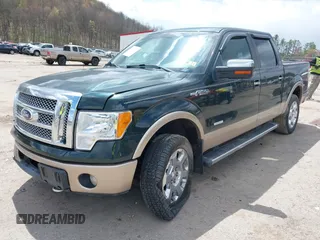 2012 Ford F-150 XL with VIN 1FTFW1ET1CFB62397, listed as a IAAI auction lot 42017950 with 206,207 mi miles. Bid and sale history available at carsss.com. Image 2.