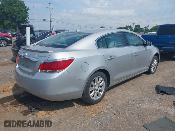 2012 Buick LaCrosse with VIN 1G4GA5ER7CF256259, listed as a IAAI auction lot 42646913 with 177,522 mi miles and . Bid and sale history available at DreamBid. Image 4.