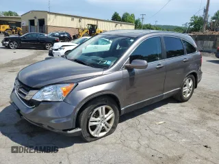 2010 Honda CR-V EX-L with VIN 5J6RE4H7XAL011695, listed as a Copart auction lot 63650415 with 233,421 mi miles and Salvage title. Bid and sale history available at DreamBid. Image 1.