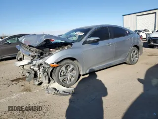 2020 Honda Civic Sedan LX with VIN 2HGFC2F69LH553241, listed as a Copart auction lot 41502005 with 105,751 mi miles and Salvage Title. Bid and sale history available at carsss.com. Image 1.