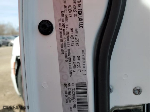 2016 Chrysler 300 with VIN 2C3CCAGGXGH212962, listed as a Copart auction lot 48057455 with 88,380 mi miles and Salvage Title. Bid and sale history available at carsss.com. Image 12.
