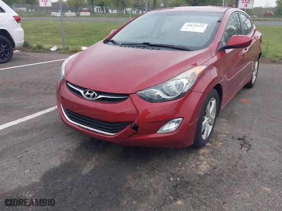 2013 Hyundai Elantra Limited PZEV with VIN 5NPDH4AE8DH193616, listed as a IAAI auction lot 39174523 with 100,681 mi miles. Bid and sale history available at carsss.com. Image 6.