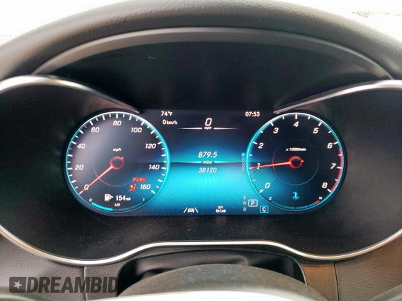 2021 Mercedes-Benz GLC 300 с VIN W1N0G8DB3MF869354, выставлен на аукционе Copart как лот 54894115 с пробегом 38 120 миль миль и Списание • Salvage title. История ставок и продаж доступна на DreamBid. Изображение 9.