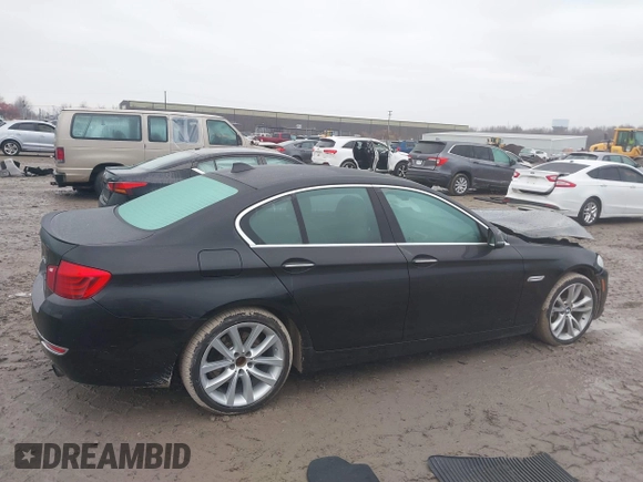 2014 BMW 5 Series 535i xDrive with VIN WBA5B3C56ED537753, listed as a IAAI auction lot 41054663 with 138,684 mi miles and . Bid and sale history available at carsss.com. Image 13.