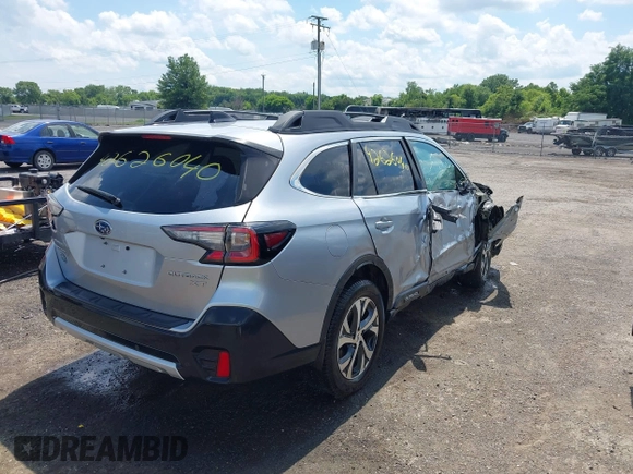 2021 Subaru Outback Limited XT with VIN 4S4BTGND2M3145013, listed as a IAAI auction lot 42626040 with 56,189 mi miles and . Bid and sale history available at DreamBid. Image 4.