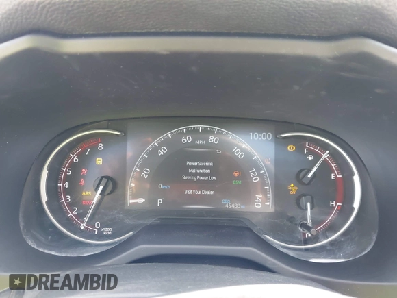 2023 Toyota RAV4 XLE Premium with VIN JTMC1RFV7PD097542, listed as a IAAI auction lot 42553650 with 45,483 mi miles and . Bid and sale history available at DreamBid. Image 7.