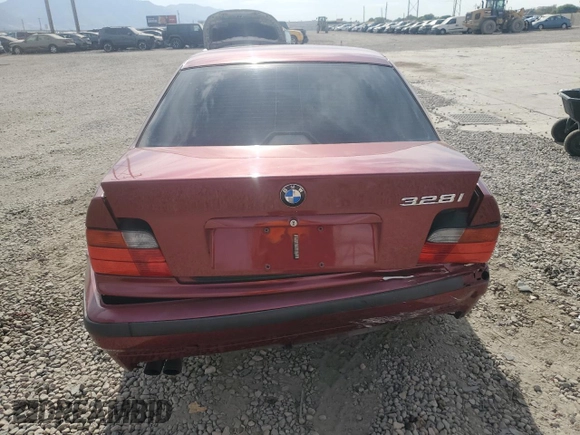 1997 BMW 3 Series 328iA with VIN WBACD4320VAV51050, listed as a Copart auction lot 75243594 with 197,817 mi miles and Salvage Title. Bid and sale history available at carsss.com. Image 6.