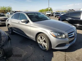 2015 Mercedes-Benz C-Class C 300 Luxury with VIN 55SWF4KB6FU038985, listed as a Copart auction lot 53004385 with 147,782 mi miles and Clean Title. Bid and sale history available at carsss.com. Image 4.