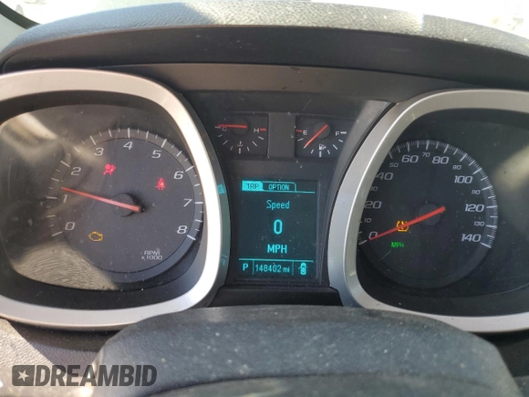 2017 Chevrolet Equinox LS with VIN 2GNALBEK9H1532517, listed as a Copart auction lot 46643705 with 148,402 mi miles and Salvage Title. Bid and sale history available at carsss.com. Image 9.