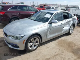 2016 BMW 3 Series with VIN WBA8F1C53GK439039, listed as a IAAI auction lot 40713471 with 117,595 mi miles and . Bid and sale history available at DreamBid. Image 18.