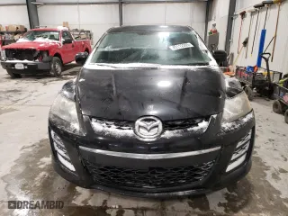 2011 Mazda CX-7 i SV with VIN JM3ER2A59B0380645, listed as a Copart auction lot 45112205 with 187,332 mi miles and Salvage Title. Bid and sale history available at carsss.com. Image 5.