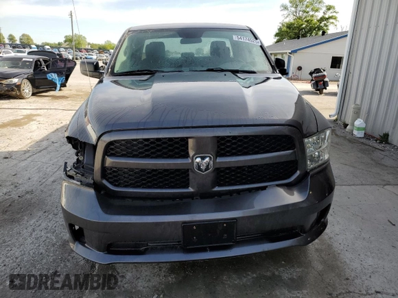 2018 Ram 1500 Express with VIN 1C6RR7FT5JS189393, listed as a Copart auction lot 54174525 with 257,317 mi miles and Salvage title. Bid and sale history available at DreamBid. Image 5.