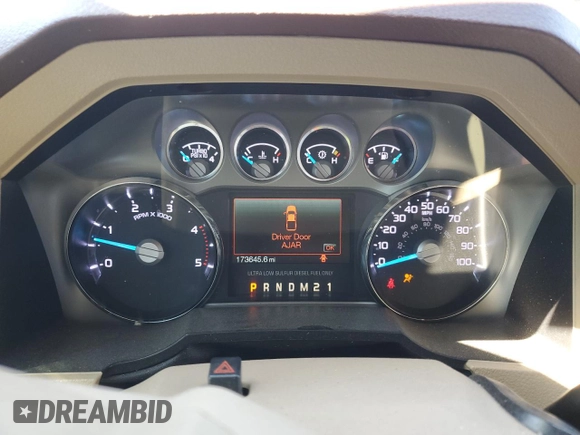 2011 Ford F-250 XL with VIN 1FT7W2BT3BEB29470, listed as a Copart auction lot 55161865 with 173,645 mi miles and Salvage title. Bid and sale history available at DreamBid. Image 9.