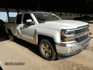 2017 Chevrolet Silverado 1500 LT with VIN 1GCRCREC0HZ387694, listed as a Copart auction lot 52417595 with 154,054 mi miles and Salvage Title. Bid and sale history available at DreamBid. Image 4.