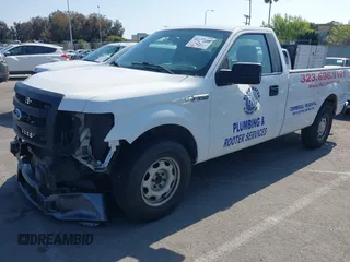 2014 Ford F-150 XL with VIN 1FTMF1CM9EKD53806, listed as a IAAI auction lot 42137550 with 138,888 mi miles and . Bid and sale history available at carsss.com. Image 2.