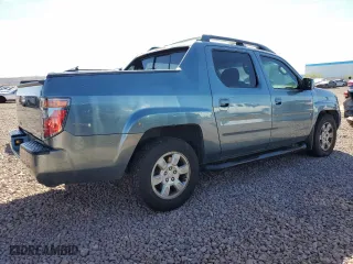 2006 Honda Ridgeline RTL with VIN 2HJYK16546H526105, listed as a Copart auction lot 72270544 with 139,172 mi miles and Salvage Title. Bid and sale history available at carsss.com. Image 3.