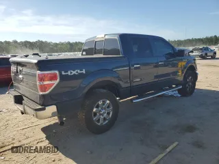 2014 Ford F-150 XL with VIN 1FTFW1ETXEKD01260, listed as a Copart auction lot 55203685 with 153,410 mi miles and Salvage title. Bid and sale history available at DreamBid. Image 3.
