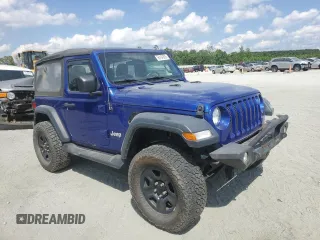 2018 Jeep Wrangler Sport z VIN 1C4GJXAG6JW271501, wystawiony jako Copart lot #56104535 z przebiegiem 88 722 mil mil oraz Szkoda całkowita • Salvage title. Historia ofert i sprzedaży dostępna na DreamBid. Obrazek 4.