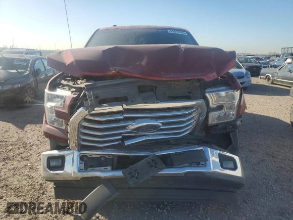 2017 Ford F-150 XL with VIN 1FTEW1CG4HKC17652, listed as a Copart auction lot 45512365 with 168,929 mi miles and Salvage title. Bid and sale history available at DreamBid. Image 5.
