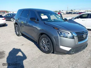 2024 Nissan Pathfinder S with VIN 5N1DR3AA7RC280913, listed as a IAAI auction lot 41674664 with 6,382 mi miles. Bid and sale history available at carsss.com. Image 1.