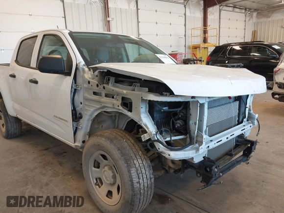 2022 Chevrolet Colorado 2WD Work Truck with VIN 1GCGSBEA7N1306183, listed as a IAAI auction lot 42230862 with 14,471 mi miles and . Bid and sale history available at DreamBid. Image 12.