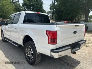 2017 Ford F-150 XL with VIN 1FTEW1EG3HKD09784, listed as a Copart auction lot 54197655 with 99,343 mi miles and Clean Title. Bid and sale history available at carsss.com. Image 3.