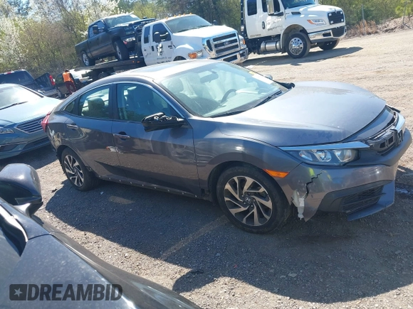 2017 Honda Civic Sedan EX with VIN 2HGFC2F76HH509729, listed as a IAAI auction lot 41773279 with 77,696 mi miles. Bid and sale history available at carsss.com. Image 13.