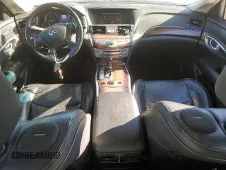 2012 Infiniti M37 with VIN JN1BY1AR3CM393352, listed as a Copart auction lot 76576554 with 228,800 mi miles and Salvage Title. Bid and sale history available at carsss.com. Image 8.