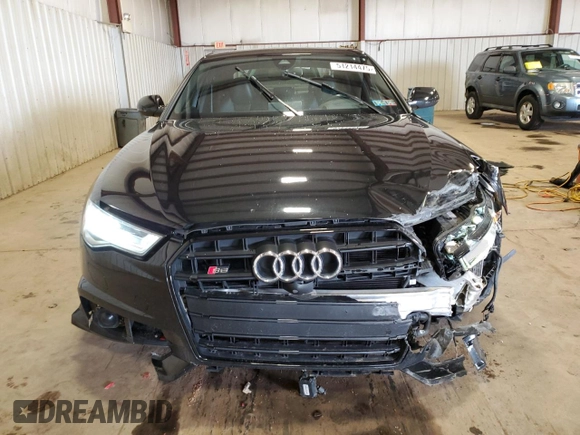 2018 Audi S6 Prestige with VIN WAUHFAFCXJN105218, listed as a Copart auction lot 51214475 with 56,996 mi miles and Salvage Title. Bid and sale history available at carsss.com. Image 5.