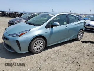 2020 Toyota Prius L Eco with VIN JTDKARFU8L3113315, listed as a Copart auction lot 59776865 with 142,045 mi miles and Salvage title. Bid and sale history available at DreamBid. Image 1.