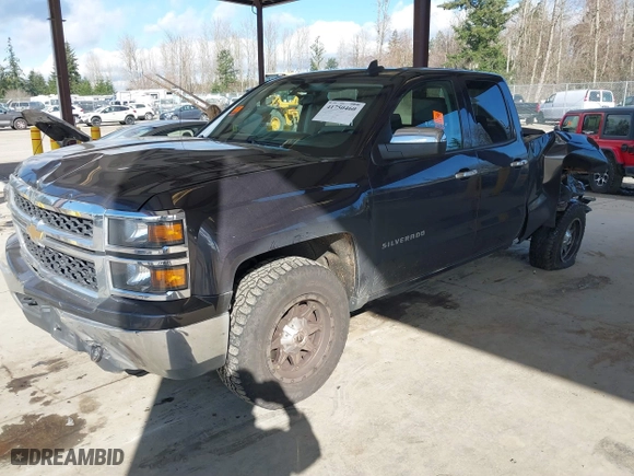 2015 Chevrolet Silverado 1500 Work Truck with VIN 1GCVKPEC1FZ401637, listed as a IAAI auction lot 41750460 with 162,729 mi miles. Bid and sale history available at carsss.com. Image 18.