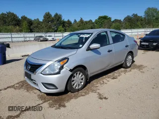 2018 Nissan Versa SV с VIN 3N1CN7APXJL839308, выставлен на аукционе Copart как лот 56284965 с пробегом 47 426 миль миль и Списание • Salvage title. История ставок и продаж доступна на DreamBid. Изображение 1.