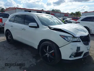 2014 Acura MDX Tech Pkg with VIN 5FRYD3H44EB009730, listed as a IAAI auction lot 41682941 with 1 mi miles. Bid and sale history available at carsss.com. Image 1.