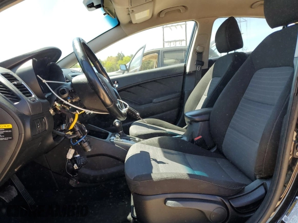 2017 Kia Forte S with VIN 3KPFL4A73HE111200, listed as a Copart auction lot 53618745 with 101,193 mi miles and Salvage Title. Bid and sale history available at DreamBid. Image 7.