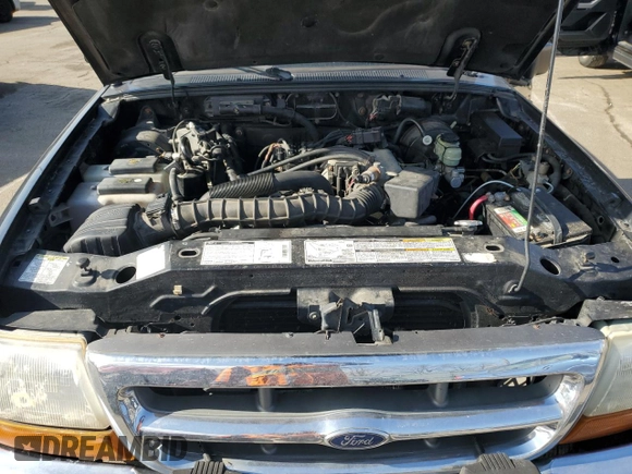 1999 Ford Ranger XL with VIN 1FTYR10V9XUB87056, listed as a Copart auction lot 43989795 with 193,980 mi miles and Salvage Title. Bid and sale history available at carsss.com. Image 11.